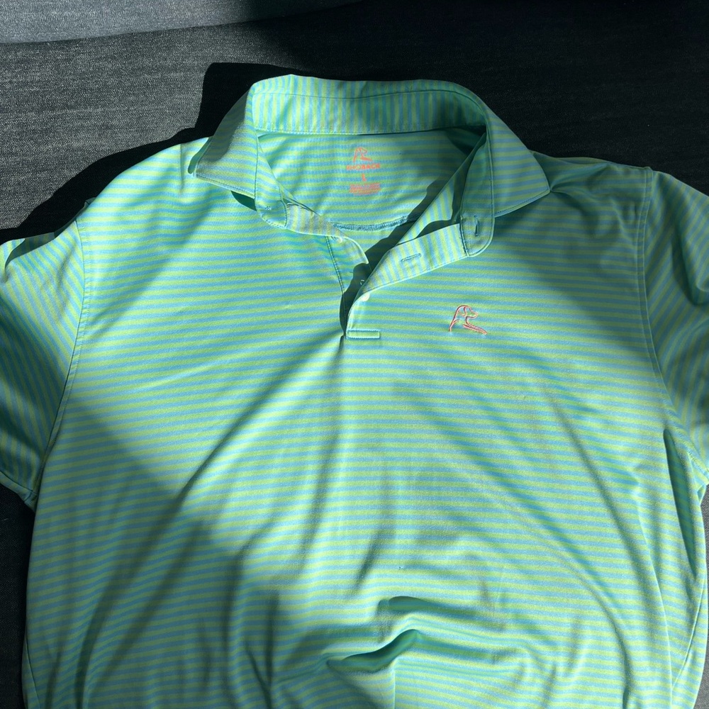 Rhoback golf polo size large.